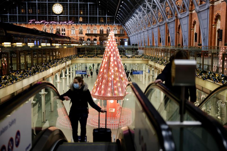 <p>King’s Cross station will be shut from December 25 </p>AFP via Getty Images