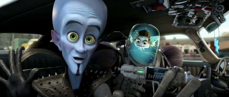 Screenshot from "Megamind"