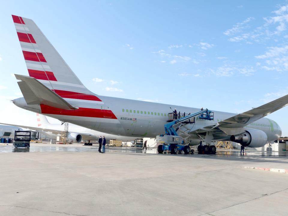 Boeing 767-300ER cargo conversion