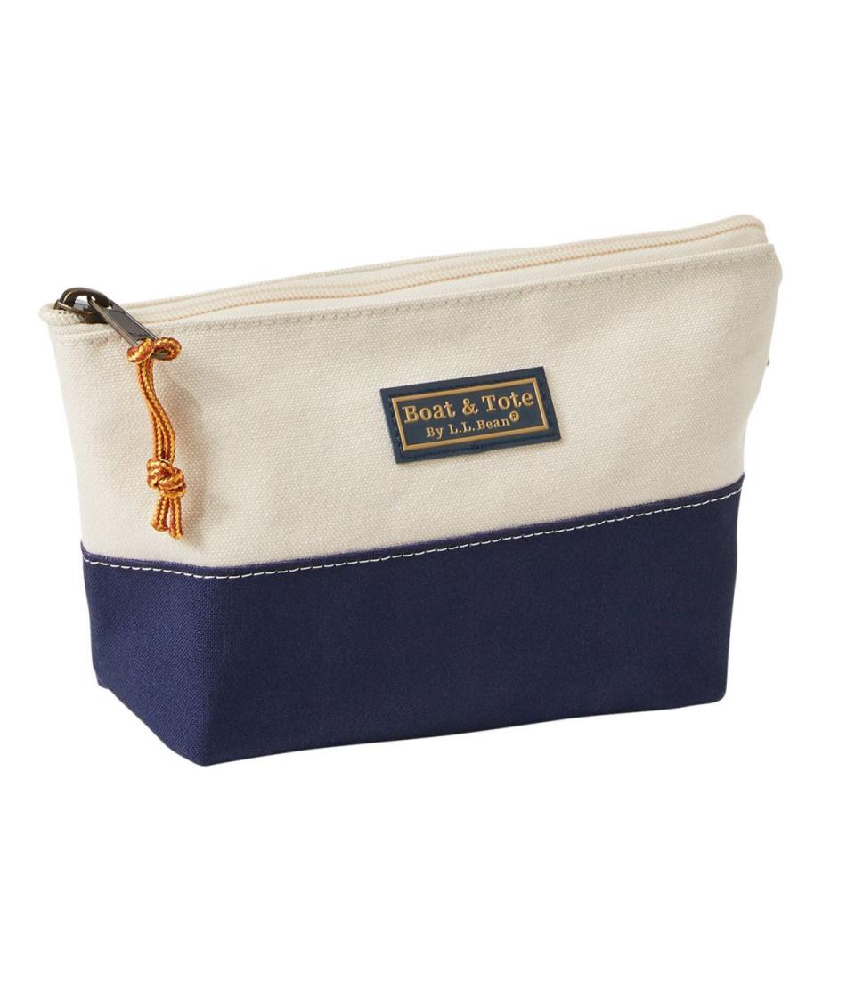 Maine Canvas Zip Pouch