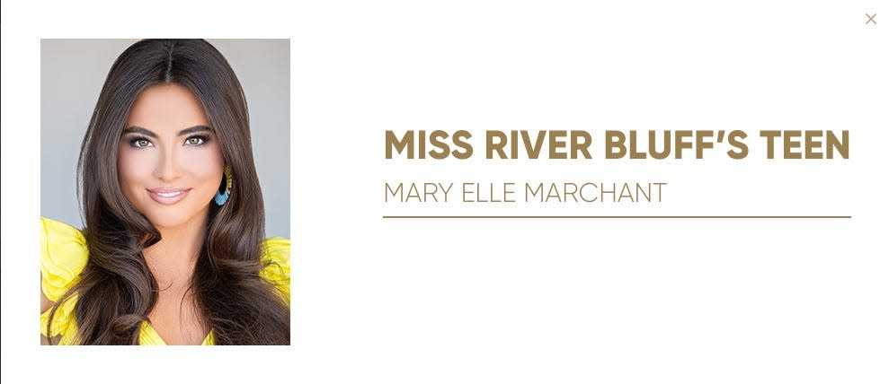 Mary Elle Marchant, River Bluff Teen, Miss South Carolina's Teen.