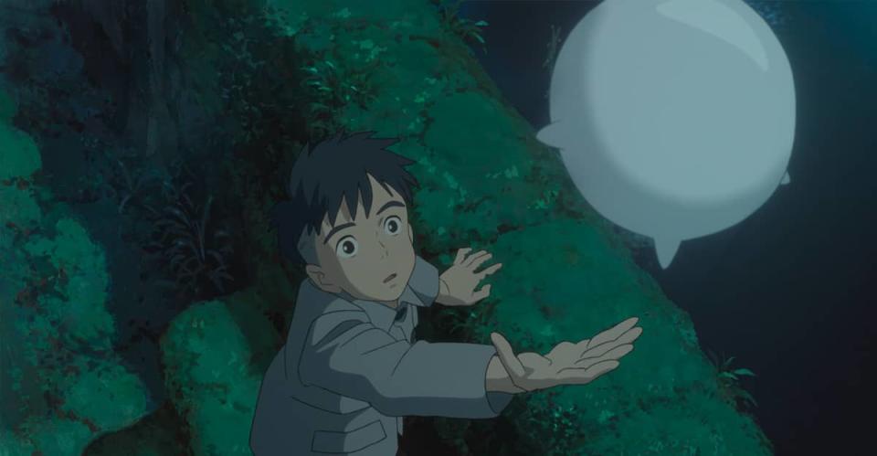 Fotograma de 'El niño y la garza' de Hayao Miyazaki (Foto: Studio Ghibli/Cine Canibal)