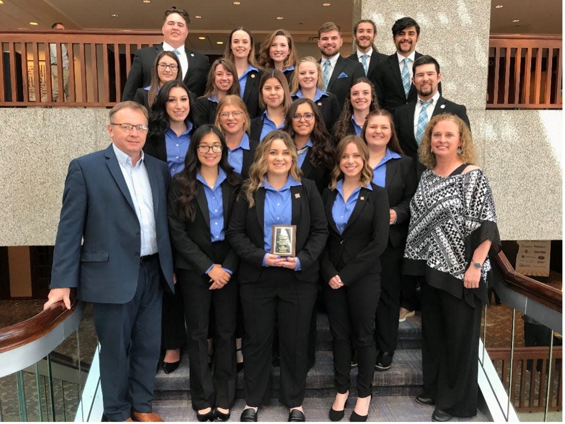 New Mexico State University’s National Agri-Marketing Association team earned numerous awards at its national competition in Kansas City, Missouri.