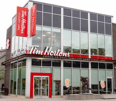 Tims turns 60! Today, May 17th, marks the 60th anniversary of the first Tim Hortons restaurant opening in Hamilton, Ont. (CNW Group/Tim Hortons)