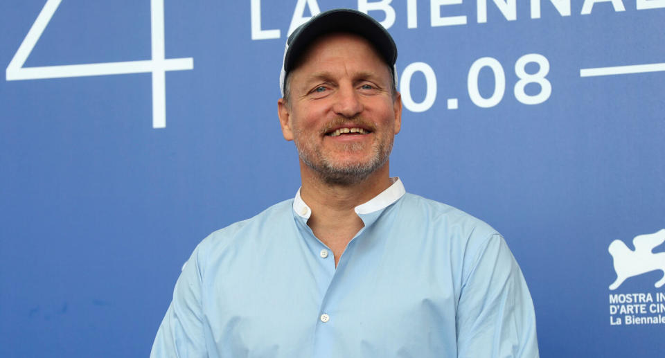 Actor Woody Harrelson at the Venice Film Festival. The NYPD photoshopped his face onto a man to try and find a thief in 2017.