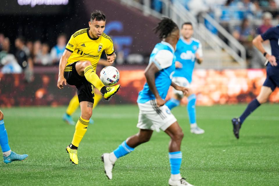 Thanks to a rain delay that postponed their game against Charlotte FC after around 15 minutes of play, Lucas Zelarayan and the Crew have not had a complete game in 11 days.