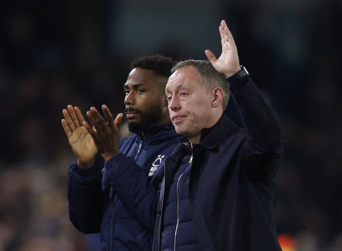 Steve Cooper could be about to lose his job as Nottingham Forest manager, despite fan support  (Action Images via Reuters)