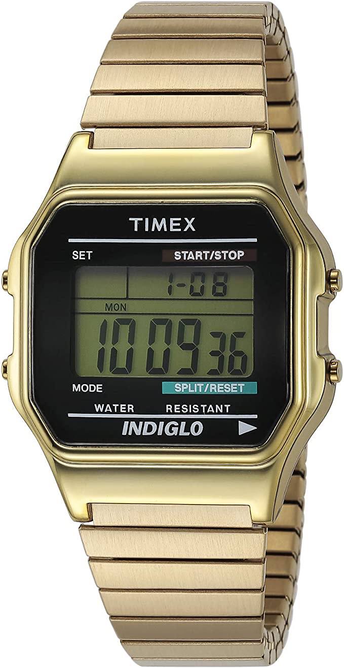 timex men's gold watch, retro watches