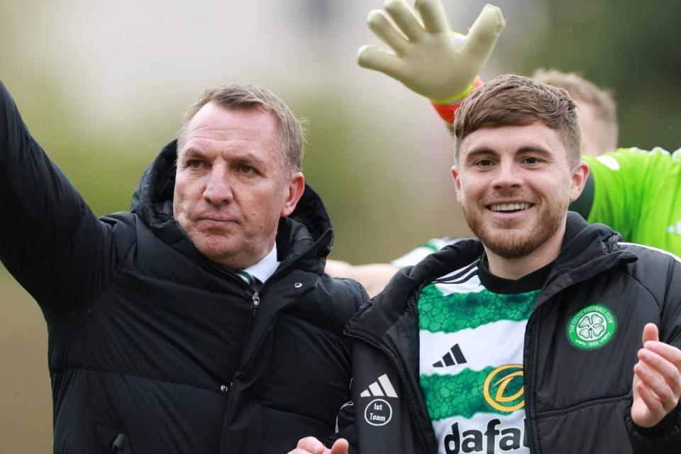Brendan Rodgers hailed 'brilliant' james Forrest after Celtic's win over Dundee <i>(Image: PA)</i>