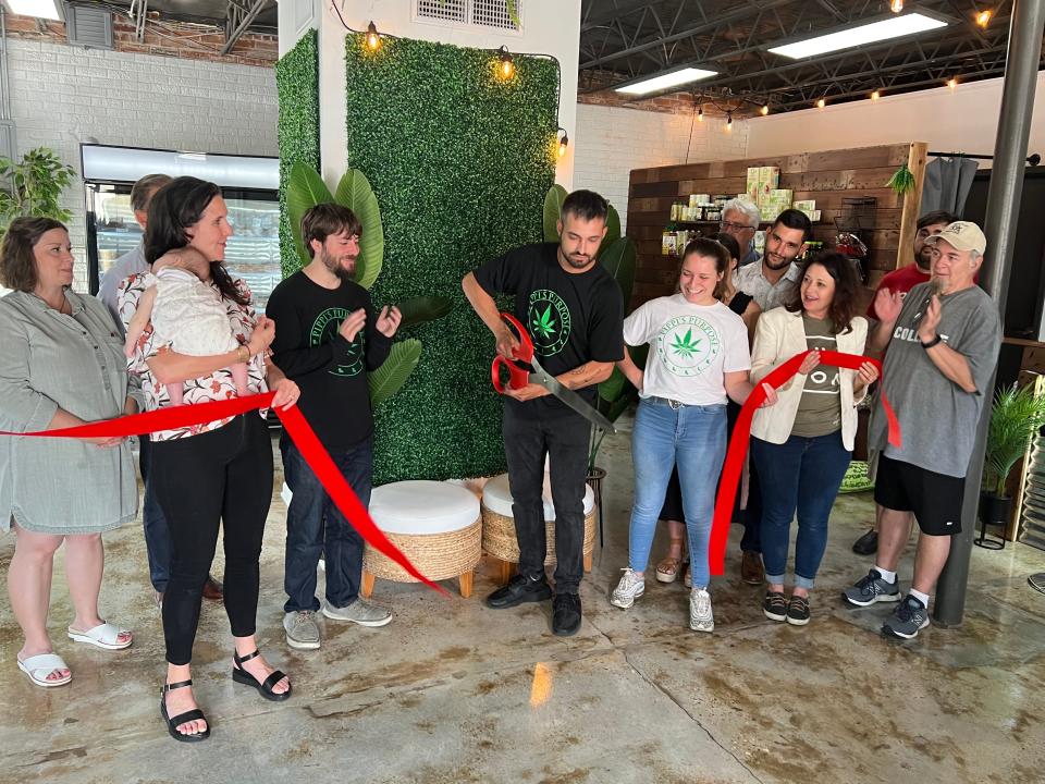 Downtown Lafayette officials joined the Pippi's Purpose team for a ribbon-cutting ceremony at its new located in Downtown Lafayette on Tuesday, July 12, 2022.