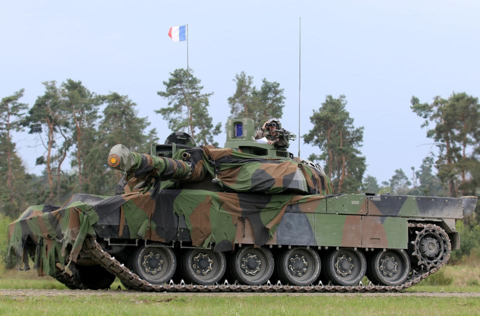 A French Leclerc tank. <em>US Army</em>