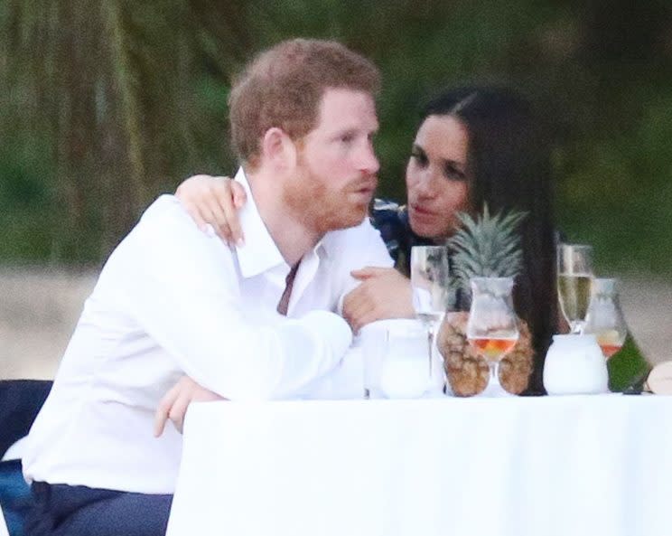 <i>The couple have been spotted getting cosy [Photo: Getty]</i>