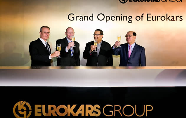 Premium car retailer Eurokars launches a $42million flagship facility in Singapore