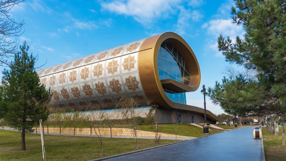 The Azerbaijan National Carpet Museum was founded in 1967. It's been in its current location (above) since 2014. - Azerbaijan Brand Center