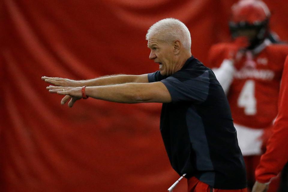 Kerry Coombs will lead UC into battle at the Wasabi Fenway Bowl Saturday morning against the Louisville Cardinals. Coombs was named interim coach after Luke Fickell left. He will remain on staff with new coach Scott Satterfield.