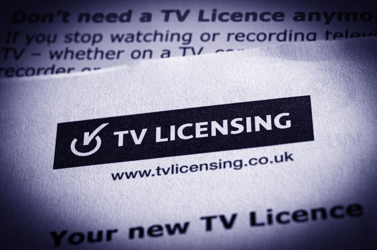 TV licence fee (Alamy Stock Photo)