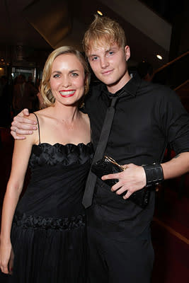 Radha Mitchell and Toby Hemingway at the Los Angeles premiere of MGM's Feast of Love