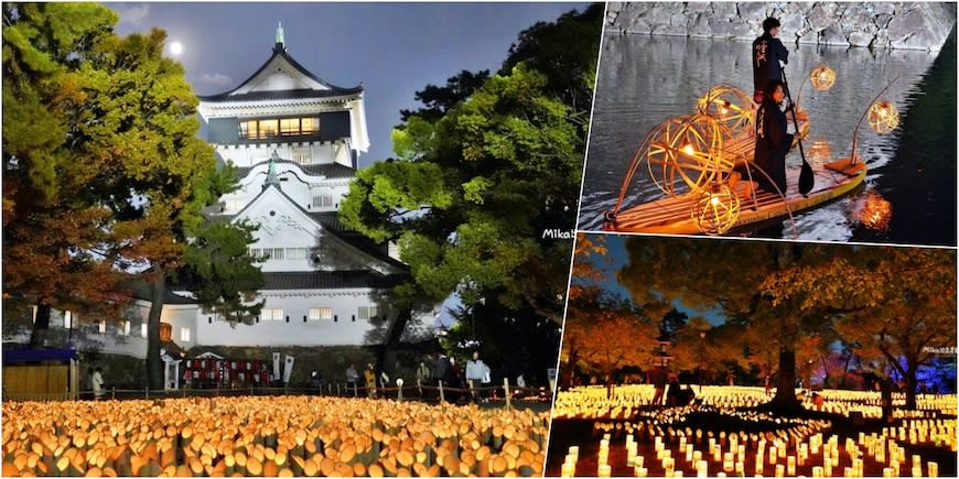 日本北九州｜小倉城竹燈祭