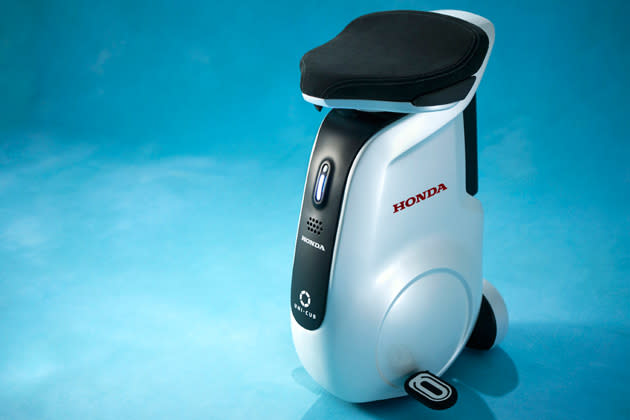 Honda Motor Company unveiled its new UNI-CUB personal mobility device