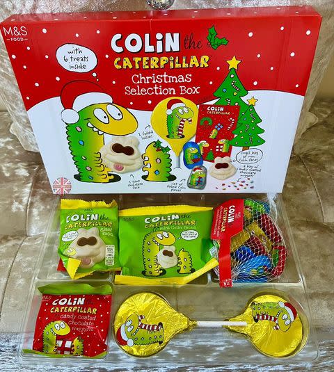 5) Colin The Caterpillar Christmas Selection Box