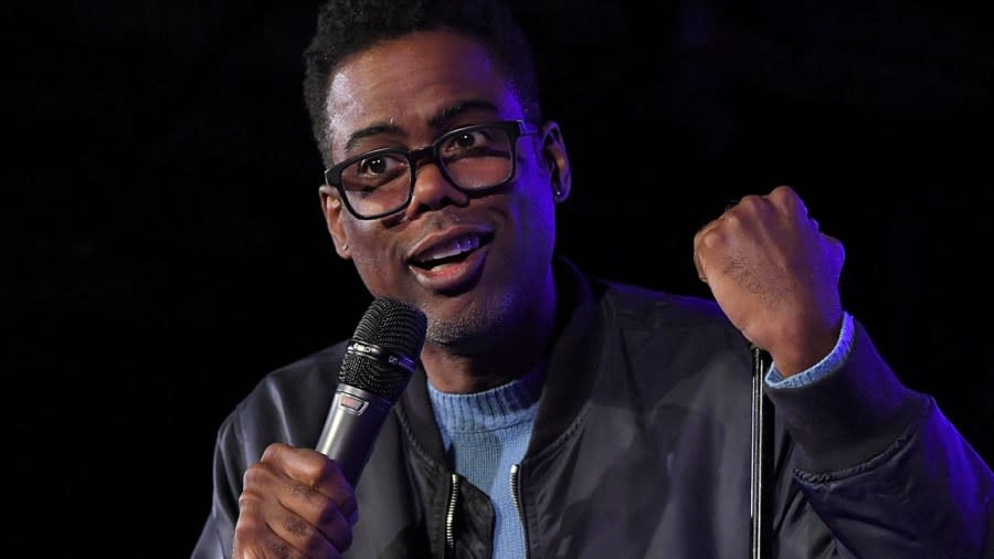 Comic-actor Chris Rock reportedly is in “final talks” to direct a “definitive” biopic on the life of Martin Luther King Jr. Above, Rock performs in 2018 during the Movement Voter Project comedy benefit at The Bell House in Brooklyn. (Photo: Michael Loccisano/Getty Images)