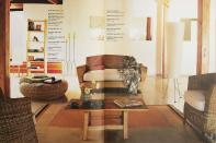 <p>Orange-stained oak, rust hues and pine wood was the colour palette during the 1990s, as homeowners dabbled with natural decor. After years of adventurous colours, people opted for less flamboyant living room interiors. </p>