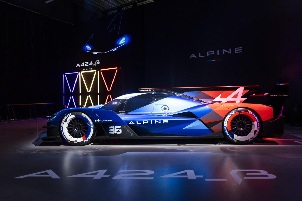 Alpine A424_β voici la future Hypercar du WEC et du Mans 2024