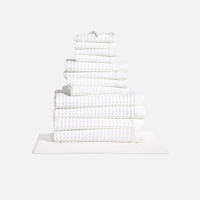 <p><a href="https://go.redirectingat.com?id=74968X1596630&url=https%3A%2F%2Fwww.brooklinen.com%2Fcollections%2Fgs%2Fproducts%2Fwaffle-towel-move-in-bundle&sref=https%3A%2F%2Fwww.townandcountrymag.com%2Fstyle%2Fhome-decor%2Fg43842744%2Fbest-waffle-towels%2F" rel="nofollow noopener" target="_blank" data-ylk="slk:Shop Now;elm:context_link;itc:0;sec:content-canvas" class="link ">Shop Now</a></p><p>Waffle Towel Move-In Bundle</p><p>brooklinen.com</p><p>$271.15</p>