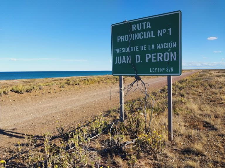 La ruta 1 nace en las afueras de Viedma y culmina en Comodoro Rivadavia