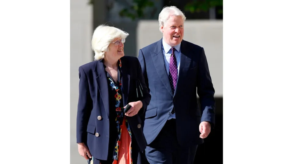 Charles and Lady Jane supported Harry back in May at a special service at St Paul's Cathedral