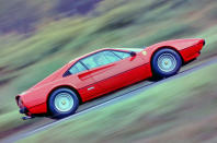 <p><span><span>The first car built by Ferrari which could even remotely be described as ‘everyday’ was in fact marketed as the </span><span>Dino</span><span>. The second was the Ferrari-branded 308, a relatively affordable coupe (or targa) with a </span><span>3.0-litre V8</span><span> engine. In Italy, the similar 208 was even more accessible to the masses, since its </span><span>2.0-litre V8</span><span> put it in a much more favourable tax bracket.</span></span><br><span><span>The 308 was followed by the conceptually similar 328, 348, F355 and 360. Its closest equivalent in today’s range is the </span><span>F8</span><span>, though this is too expensive for any but the most fortunate to consider buying.</span></span></p>