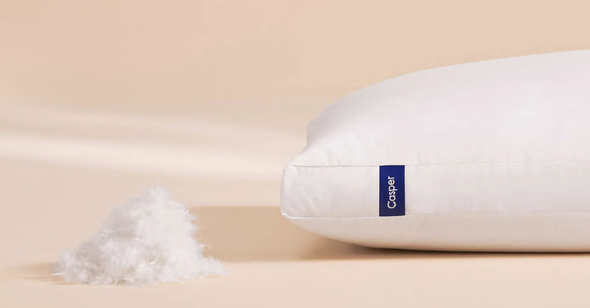 Casper Down pillow: 10 percent off. (Photo: Casper)