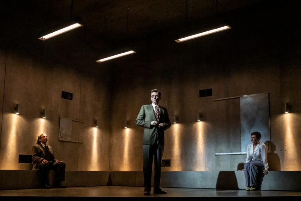 Elliot Levey, David Tennant and Sharon Small in ‘Good' (Johan Persson)