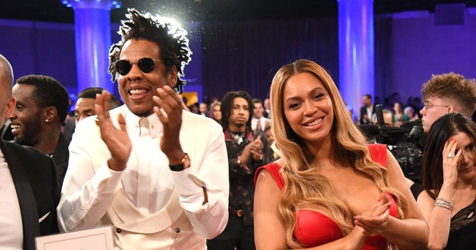 JAY-Z & Beyoncé Celebrate Music's Biggest Night in L.A. Plus Cardi B & Offset, Pink & More