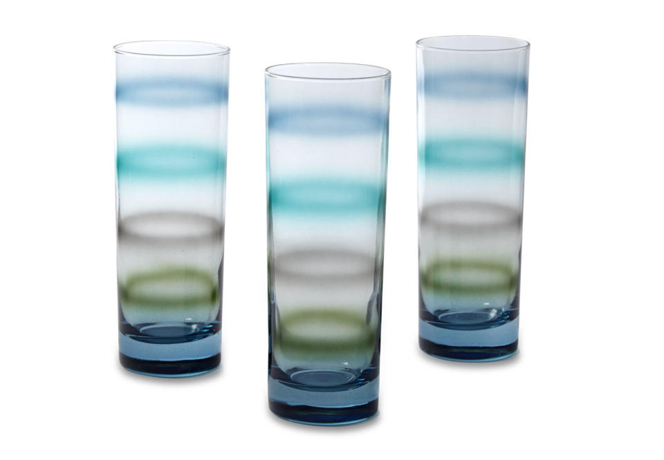 Rainbow Glass Tumblers