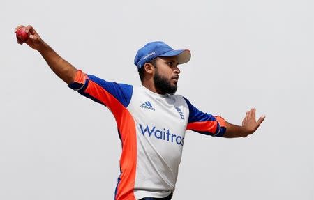 Cricket - England Nets - Kensington Oval, Barbados - 29/4/15 England's Adil Rashid in action during nets Action Images via Reuters / Jason O'Brien Livepic