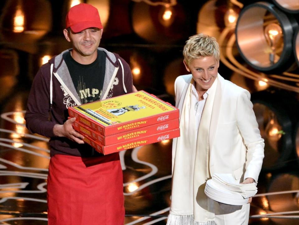 pizza delivery oscars