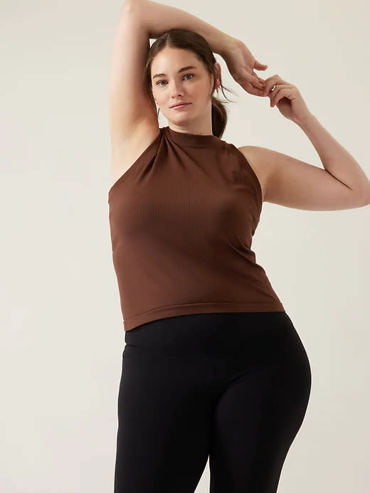 Athleta, Tops, Athleta Renew Seamless Ribbed Racerback Tank