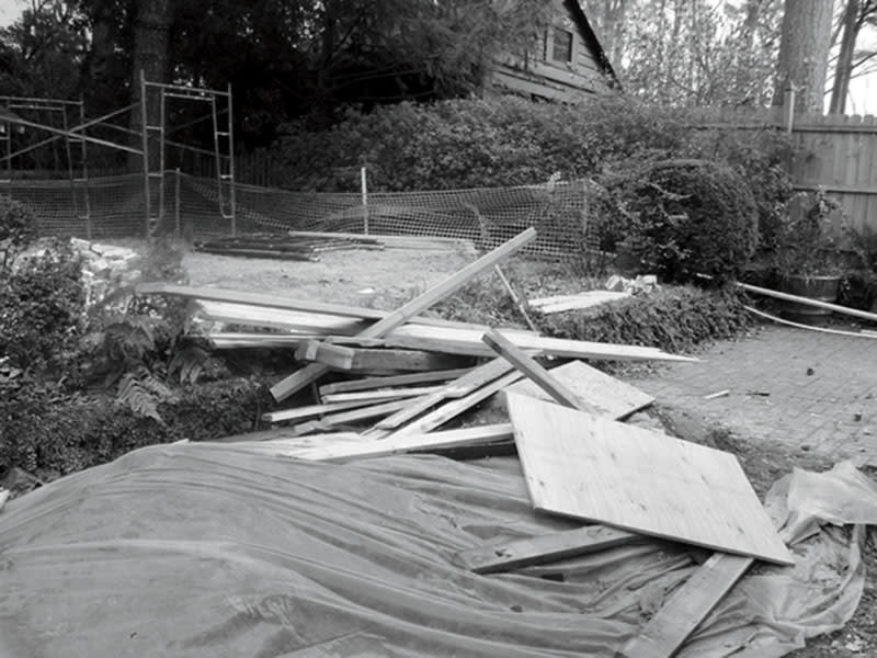 Small, Lackluster Patio