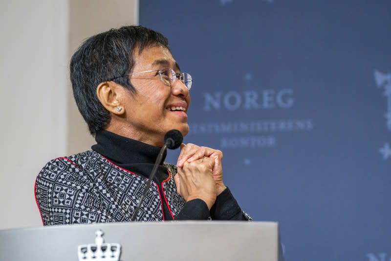 2021年諾貝爾和平獎得主，菲律賓新聞工作者蕾莎（Maria Ressa）（AP）