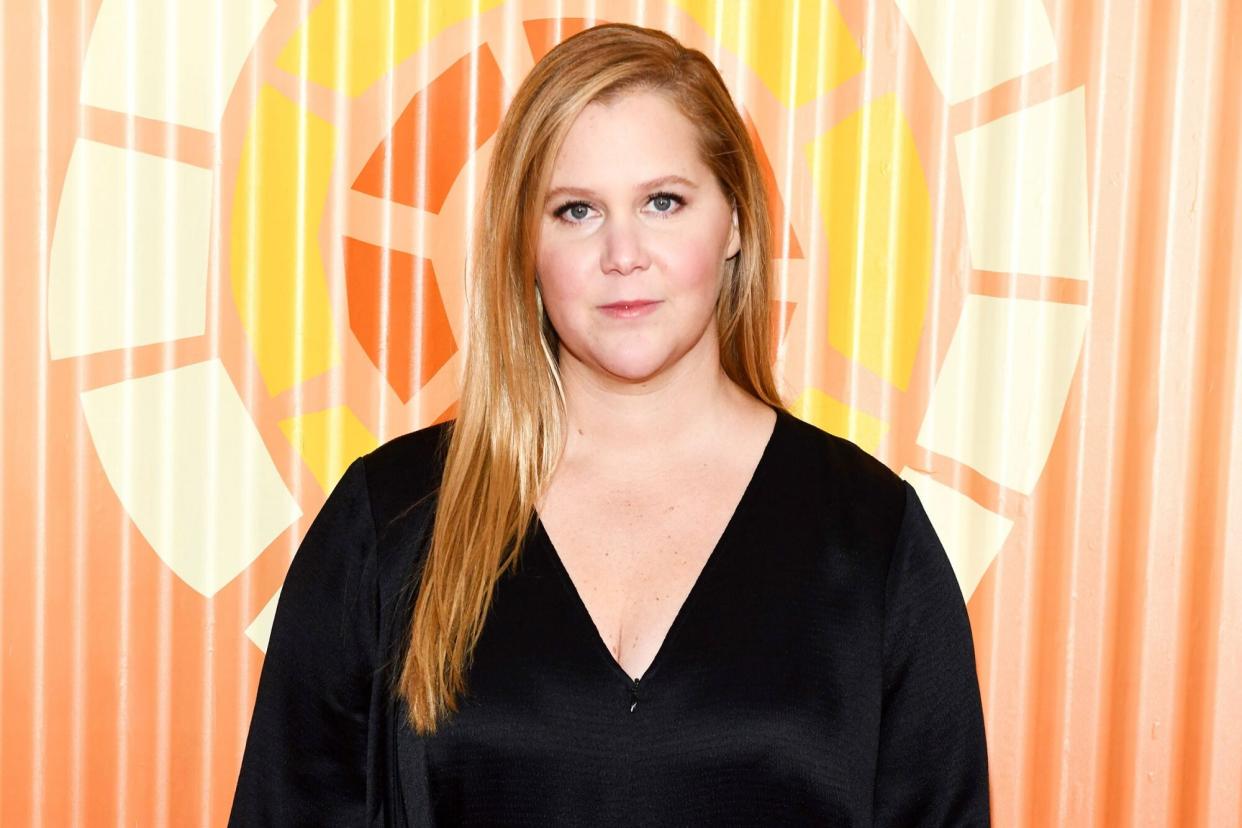 Amy Schumer attends Charlize Theron's Africa Outreach Project Fundraiser at The Africa Center on November 12, 2019 in New York City