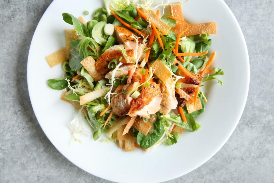 Sesame Ginger Salmon Salad