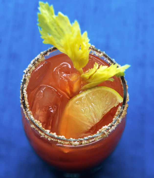 Adding some lamb broth can give your Bloody Mary a little reboot. Photo: Getty