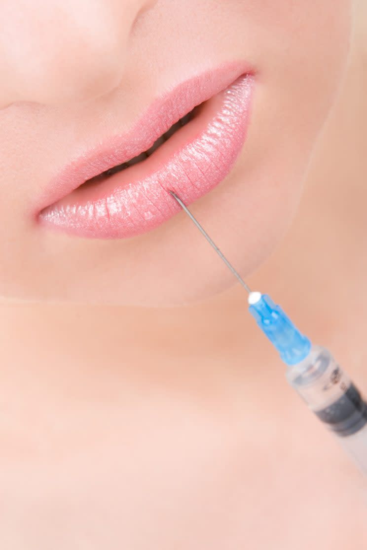 cosmetic plastic surgery injectable fillers blindness