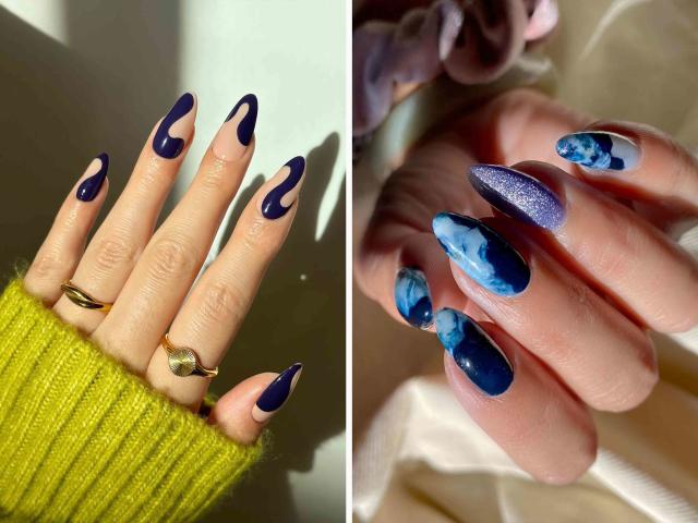 30 Navy Nail Looks That Range From Simple to Show-Stopping