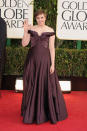 Lena Dunham arrives at the 70th Annual Golden Globe Awards at the Beverly Hilton in Beverly Hills, CA on January 13, 2013.