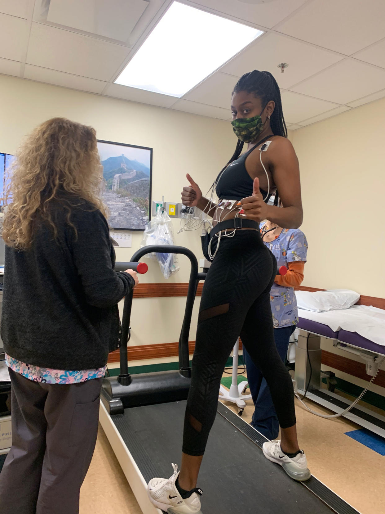 Demi Washington has recovered from her myocarditis and has returned to playing basketball. Many other young people who developed heart problems after a COVID-19 infection aren't so lucky. (Courtesy Demi Washington)
