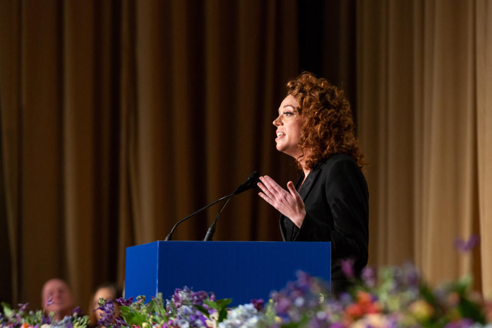 Comedian Michelle Wolf's performance at the White House Correspondents' Association dinner has generated criticism and praise. (Photo: NurPhoto via Getty Images)