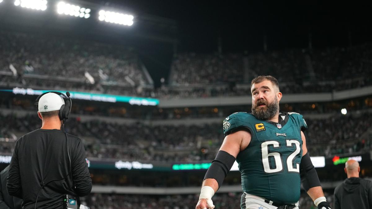 Jason Kelce says he’s losing weight and getting healthier in retirement