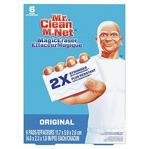 <p>Mr. Clean Magic Eraser</p><p>amazon.com</p><p>$5.44</p><p><a href="https://www.amazon.com/dp/B07MF3DY3C?tag=syn-yahoo-20&ascsubtag=%5Bartid%7C2164.a.32292702%5Bsrc%7Cyahoo-us" rel="nofollow noopener" target="_blank" data-ylk="slk:Shop Now;elm:context_link;itc:0;sec:content-canvas" class="link ">Shop Now</a></p><span class="copyright">amazon.com</span>